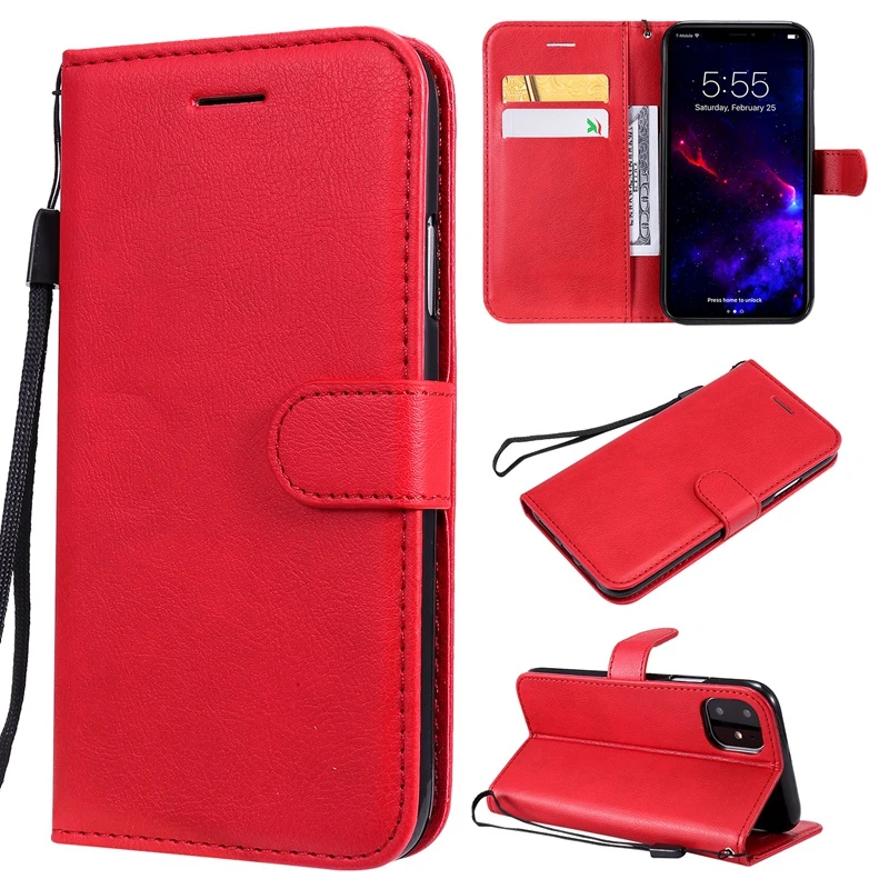 Retro Flip Case For Samsung J3 J5 J7 Prime J2 Pro J4 J6 J8 Plus 2016 2017 2018 M31 M11 M30 PU Leather Wallet Phone Stand Cover images - 6