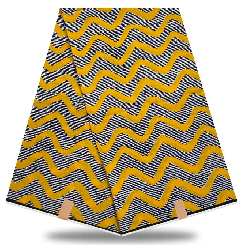 Новинка 2021 африканская ткань из натурального воска Анкары нигерийская с принтом