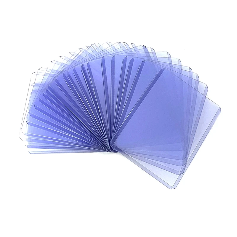 

Holder Toploaders and Clear Sleeves for Collectible Trading Basketball Sports Cards 35PT Rigid Plastic