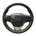 Оплетка рулевого колеса для Toyota RAV4 2013-2016 Toyota Corolla 2014-2016, искусственная кожа