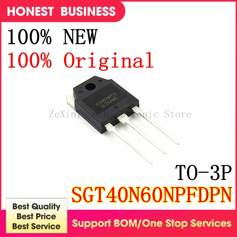 

2 .-20 . 40N60NPFD TO-3P 40N60 600 40A IGBT SGT40N60NPFDPN TO3P