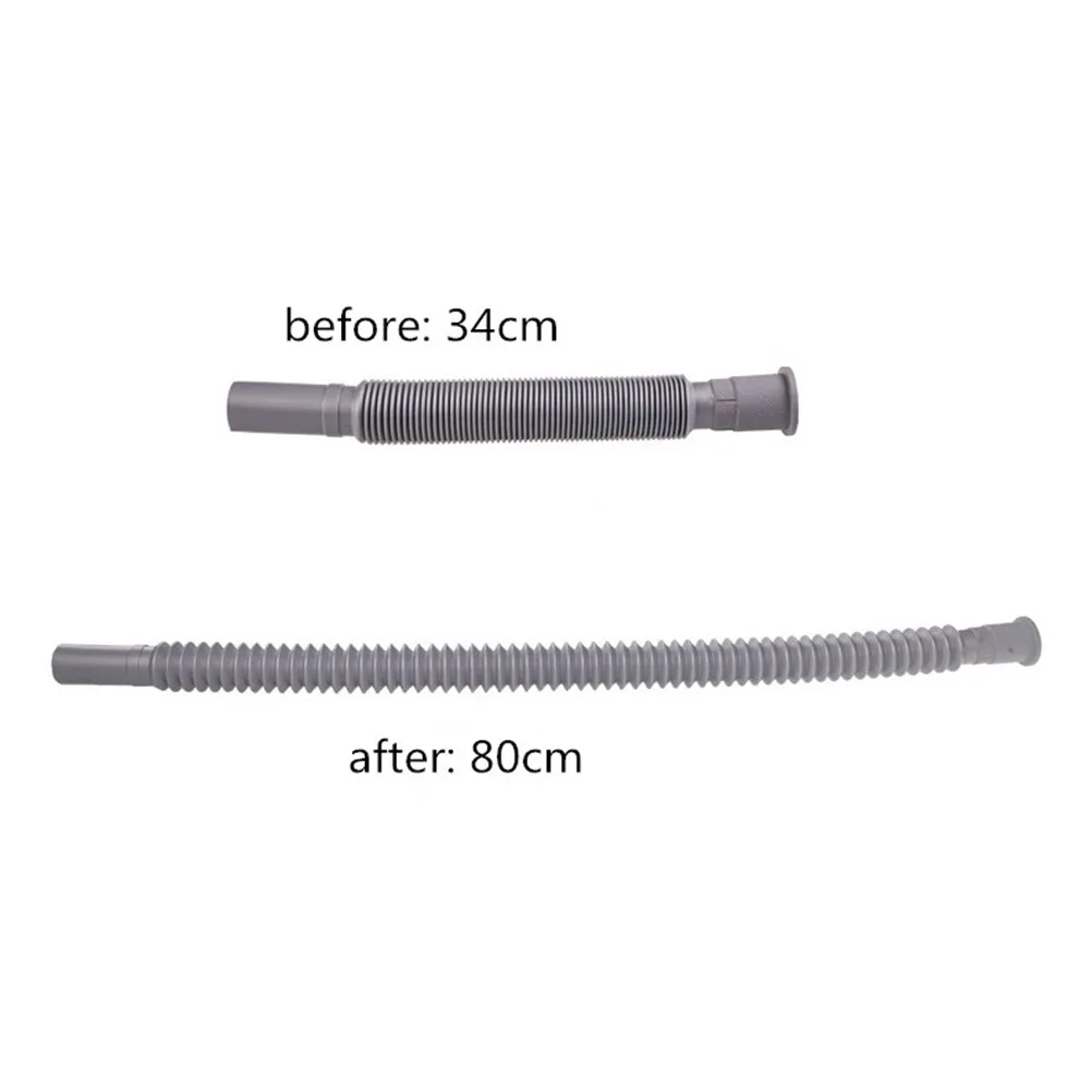 Кухонная Пластиковая Гибкая Выдвижная раковина 80 см водосточная труба |