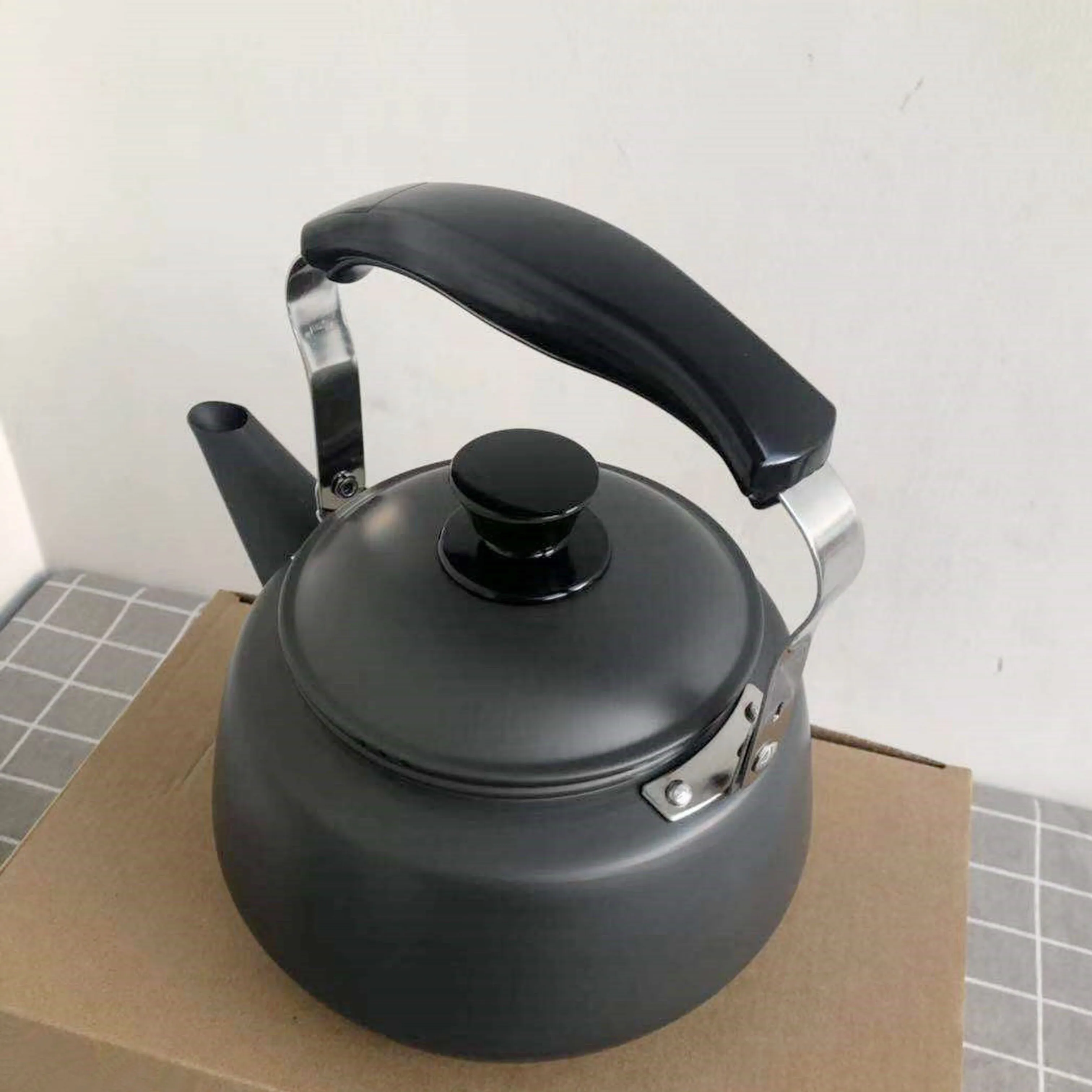 Japanese kettle uncoated hard oxidizing bubble teapot milk aluminum pot stainless handle tea hot water coffee carafe | Дом и сад