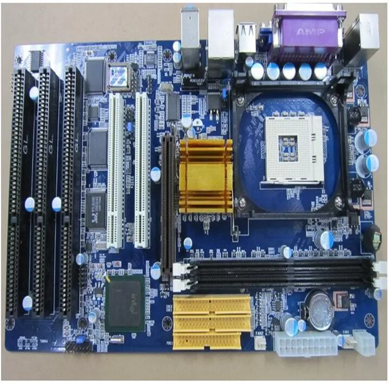 Материнская плата ISA 845GV с 3 разъемами PCI разъем 478 для ЦП встроенный VGA LAN Sound IM845GV