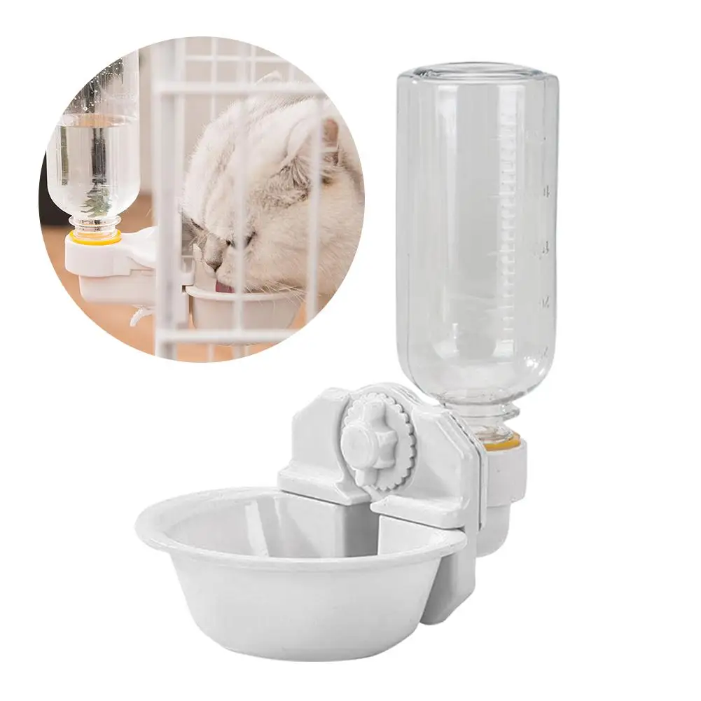 

Pets Hanging Water Bottle Cat Bowl Cage Hanging Water Drinking Bowl Bottle For SmallPet/Bunny/Ferret/Hamster