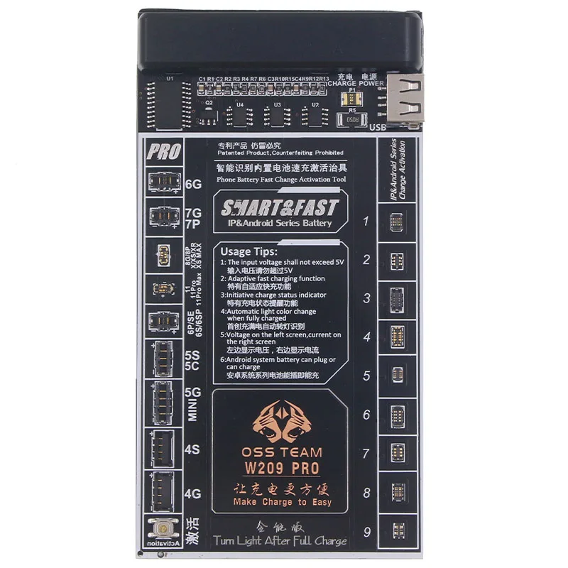 Тестер Аккумуляторов для ip 11pro/11pro max/x/xs/xsmax/4/5/6/6s/7/8 и W209 pro|Наборы ремонта мобильных