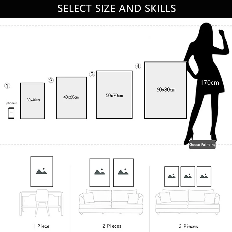 Постеры и принты в розовом стиле Monstera Картина на холсте настенная живопись