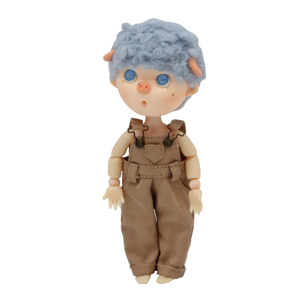Одежда для кукол HOUZIWA 1/12 Bjd кукольные джинсы