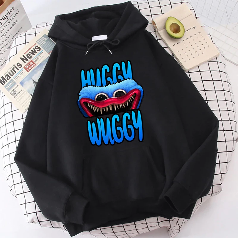 

Poppy Playtime Men Sweatshirts Hip Hop Harajuku Hooded Autumn Loose Streetwear Poppy Playtime Fleece Funny Casual Male Hoodies