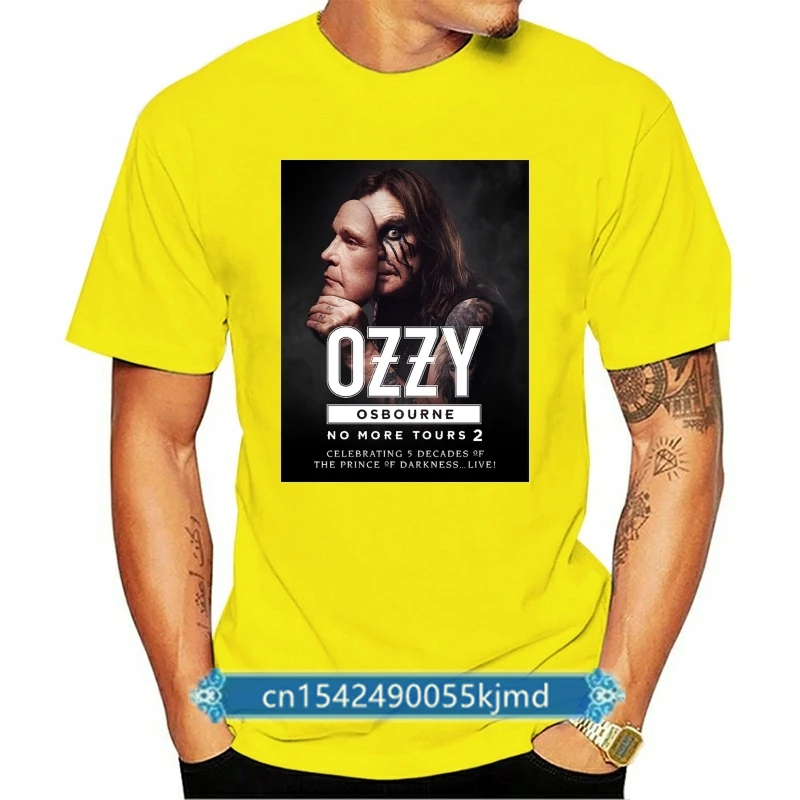 

OZZY OSBOURNE No More Tour 2018 Raglan Merch T Shirt Heavy Metal Hard Rock
