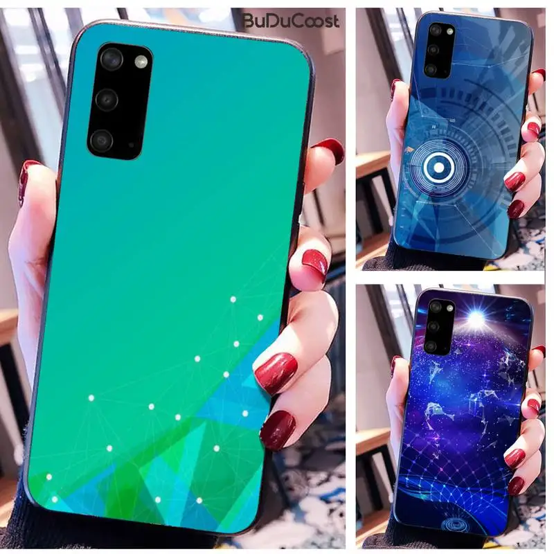 

Technology background Phone Case For Samsung Galaxy A10 A20 A30 A40 A50 70 A10S 20S A2 Core C8 A30S A50S A31