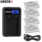 Зарядное устройство ENEL5 EN-EL5 для Nikon Coolpix 3700, 4200, P80, P90, P100, P500, P510, P520, P530, P5000, P5100, 4 шт.