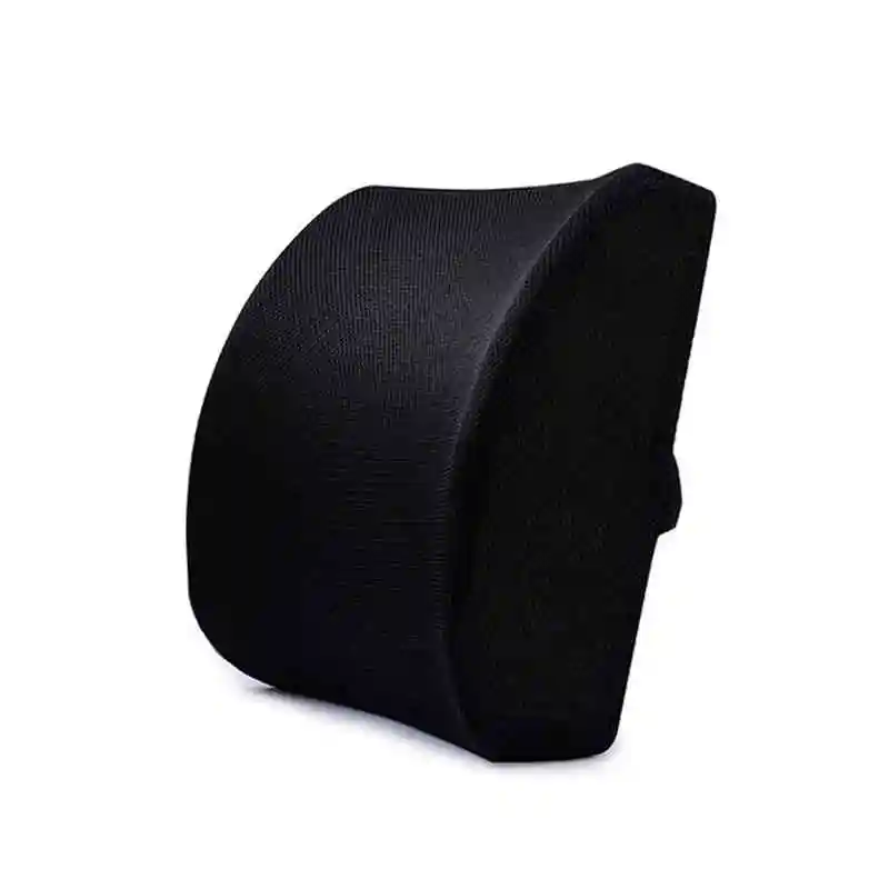 Memory Foam поясничного подушку Поддержка мягкое сиденье подушки дышащий здравоохранения массажер для спины Универсальный Автомобильный Офис облегчение боли