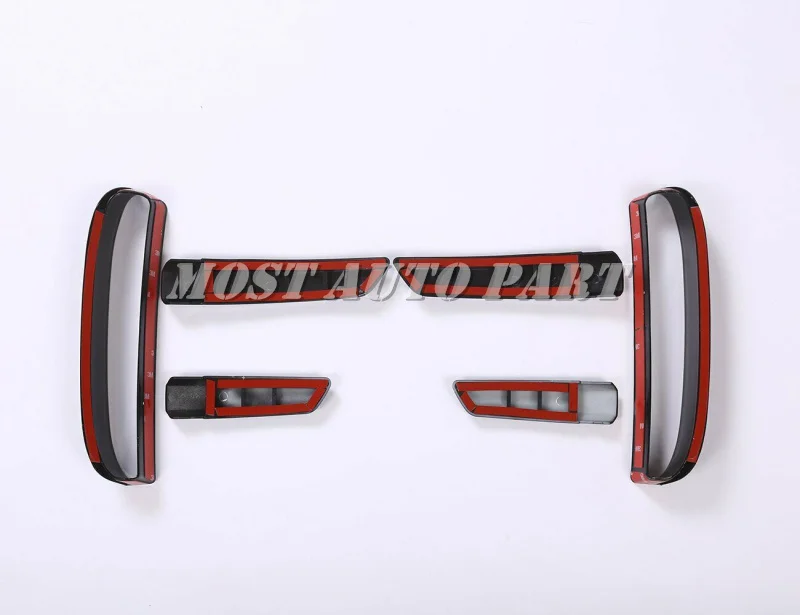 Черная внешняя Решетка переднего бампера из АБС пластика решетка