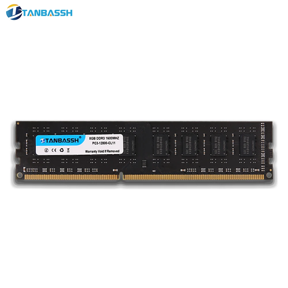 DDR3 ram 8GB 1333 MHz/1600 MHZ настольная память 240pin 1,5 V 8GB DIMM для AMD/Intel TANBASSH