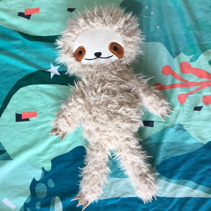 Ленивец Мультфильм Плюшевая Игрушка Детская кукла мягкая подушка диванная для