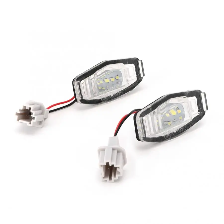 2 шт. Автомобильные светодиодные лампы 12-30 в для освесветильник номерного знака |