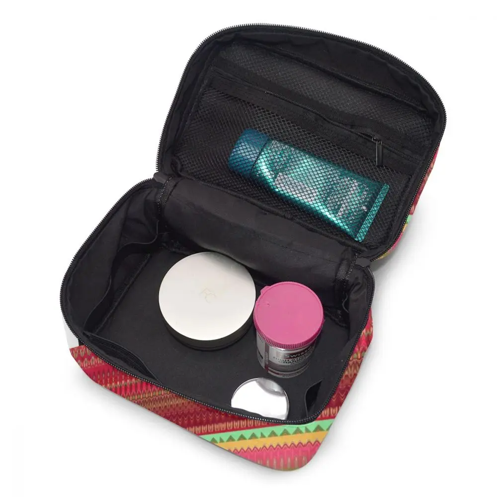 

NOISYDESIGNS Flower Print Cosmetic Bag Fahion Packing Cubes New Women Travel Neceser Home Makeup Organizer Wash Bag Travel Bag
