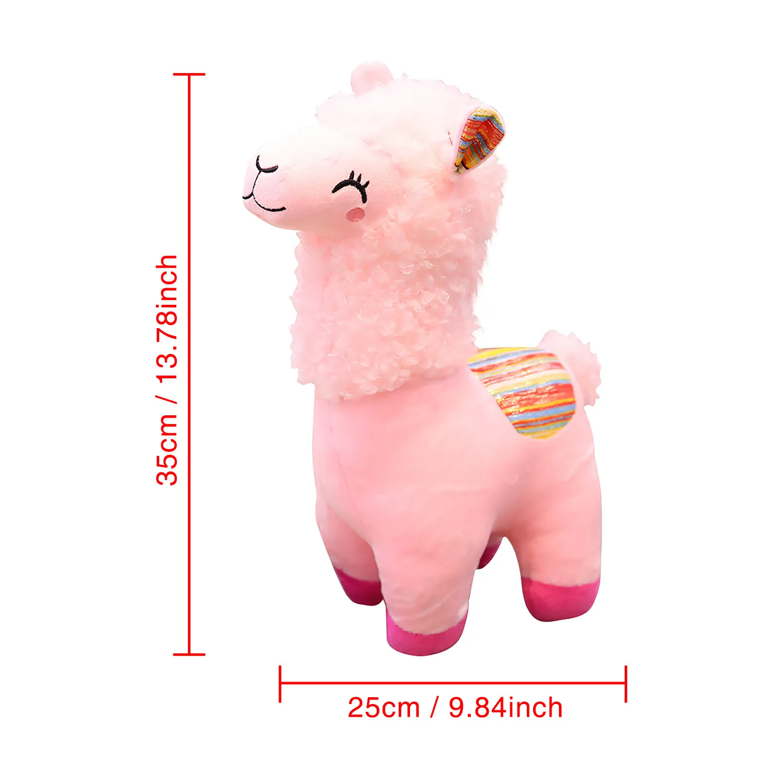 

Cute Llama Doll Plush Sheep Children's Birthday Gift Lovely Llama Plush Gifts for the new year 40*