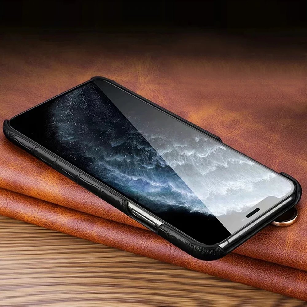 Чехол из натуральной кожи для iPhone 11 pro max xs XR 7 8 PLUS|Бамперы| |