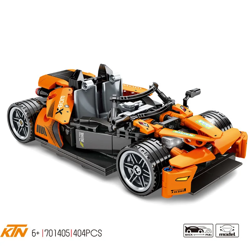 Технический конструктор Супер спортивный автомобиль модель KTM XBOW откидная