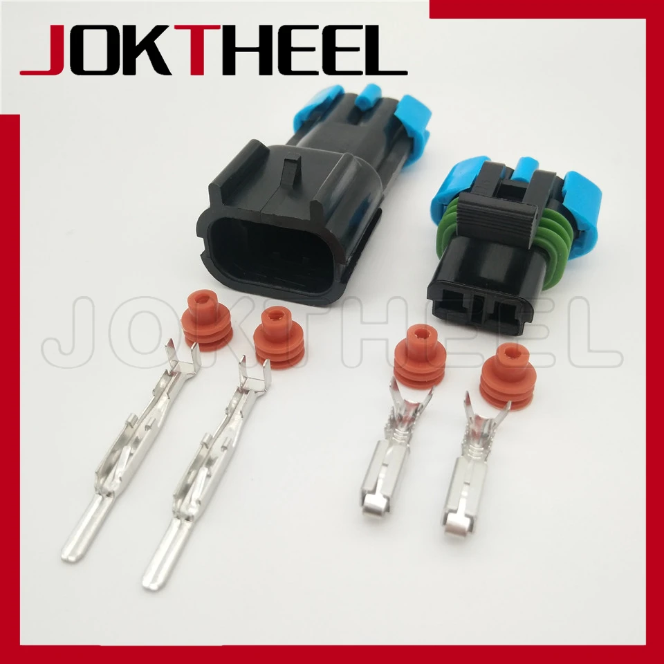 Комплект водонепроницаемых датчиков и вентиляторов Delphi 2 штырьковых разъема GM