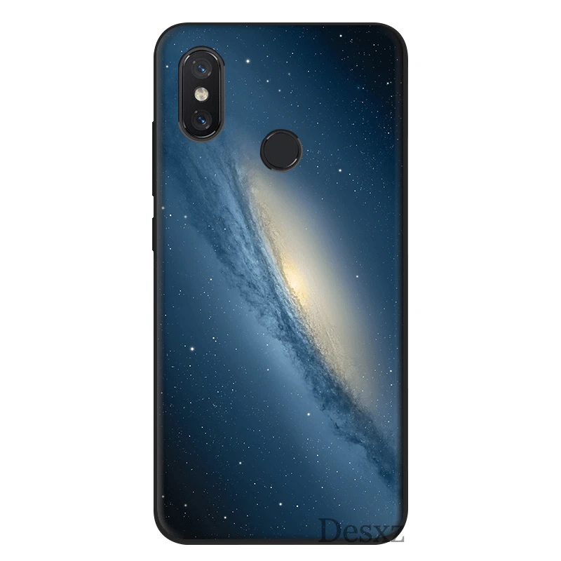 Gerleek мобильный чехол для телефона силиконовый Redmi Note 4 4X5 6 7 8 Pro 5A Prime k20 pro CoverSpace planet