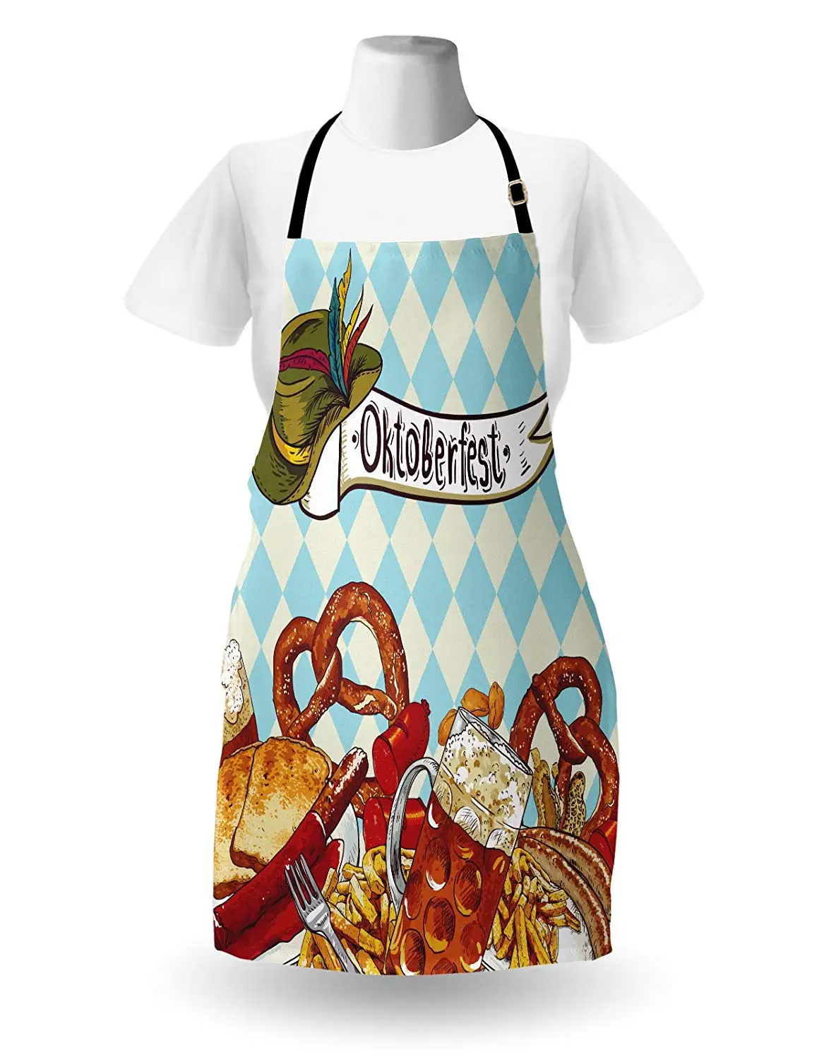 Фартук для Октоберфеста фартук хлеба карнавала вечеринки немецкий костюм