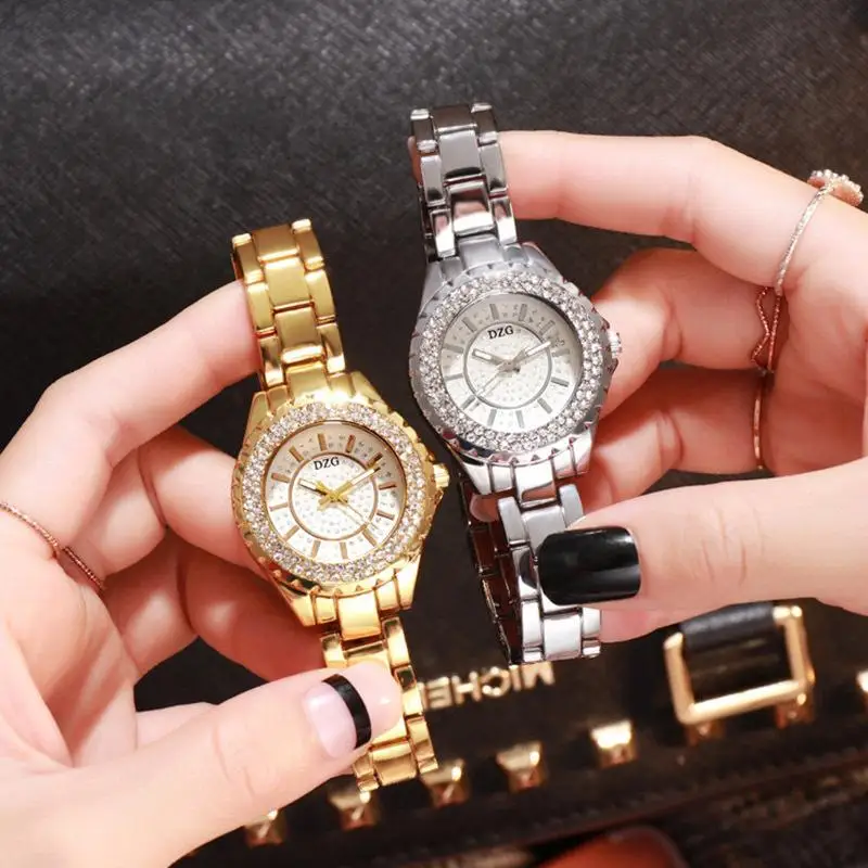 2020 дизайнерские женские часы Geneva стразы с платьем Роскошные наручные со стразами