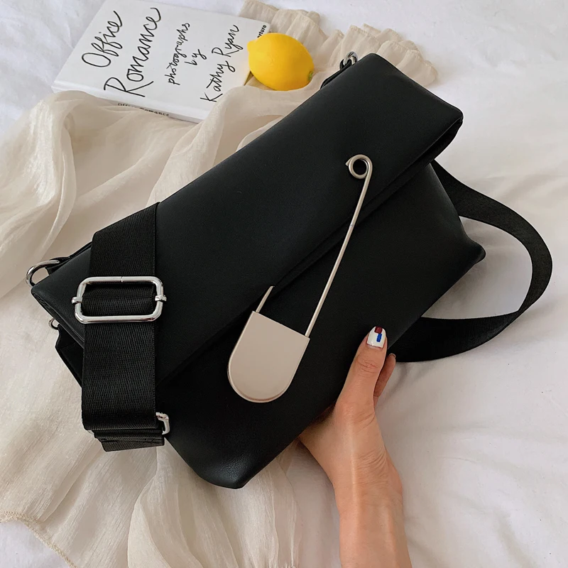 

Elegant Female Casual Hand Bag 2019 Fashion New High Quality PU Leather Women's Designer Handbag Fold Shoulder Messenger Bag