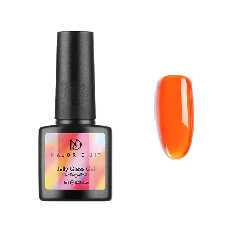 Major Dijit желе для ногтей стекло конфеты ногти летний атрибут полупрозрачный