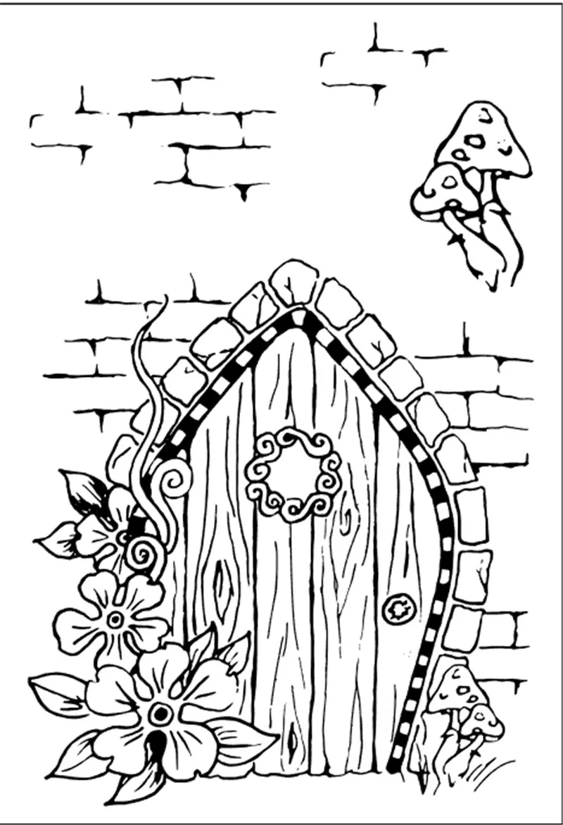 Прозрачные Цветы для скрапбукинга очистить резиновый штамп листов 11x16 | Дом и сад