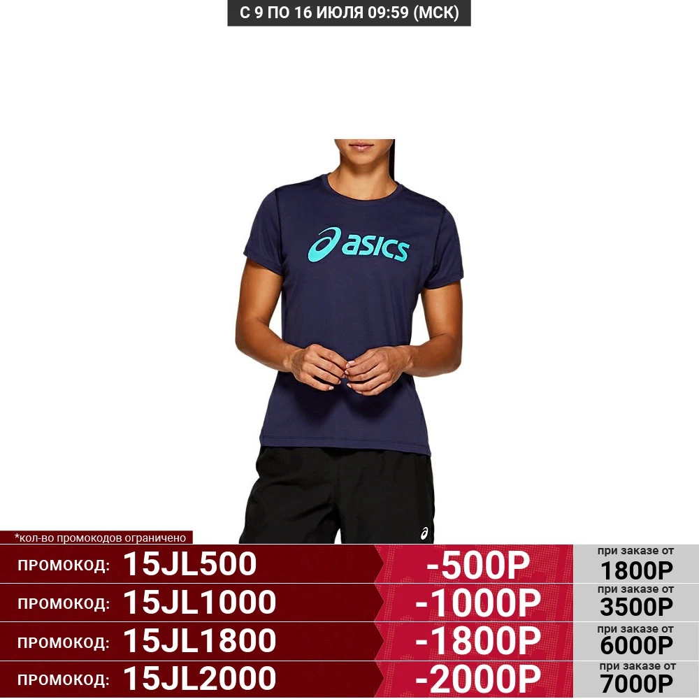 Футболка Asics SILVER ASICS TOP 2012A469 400|Беговые футболки| |