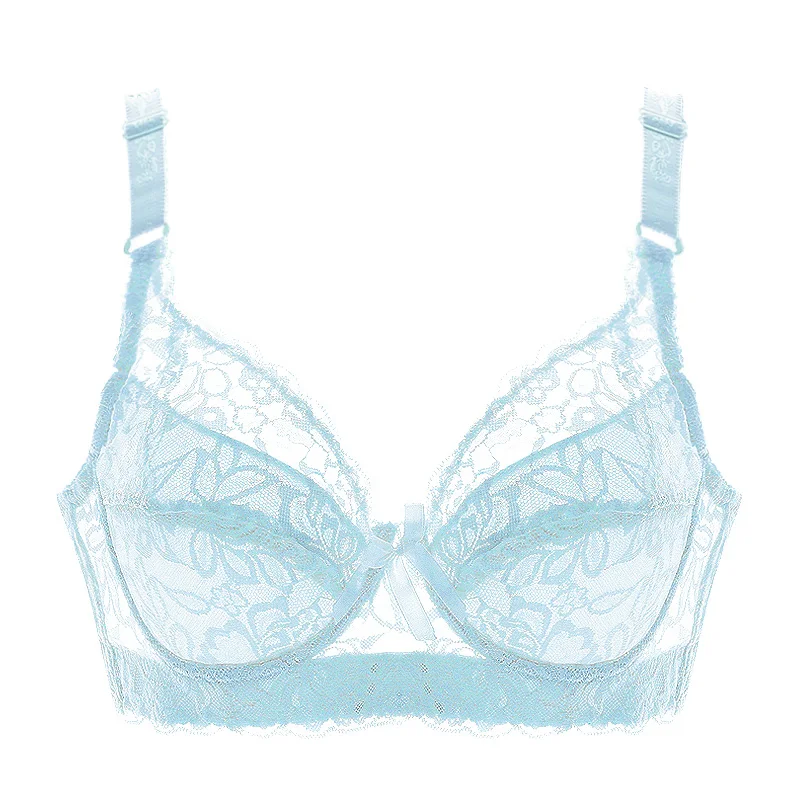 Женский кружевной бюстгальтер пуш-ап Xianqifen, тонкий бюстгальтер-минимайзер с цветочным принтом, 40, 90, 95, размера плюс, V2019 Женский кружевной бюстгальтер пуш-ап Xianqifen, тонкий бюстгальтер-минимайзер с цветочным принтом, 40, 90, 95, размера плюс, V2019