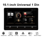 Автомагнитола 1 din, 10,1 дюйма, Android 10, универсальная стереосистема HD1920 * 1200, аудио для автомобилей Apple Carplay, Bluetooth