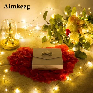 Украшение для рождественской елки, уличная светодиодная гирлянда с изображением звездного неба, романтическое Рождественское украшение для вечерние