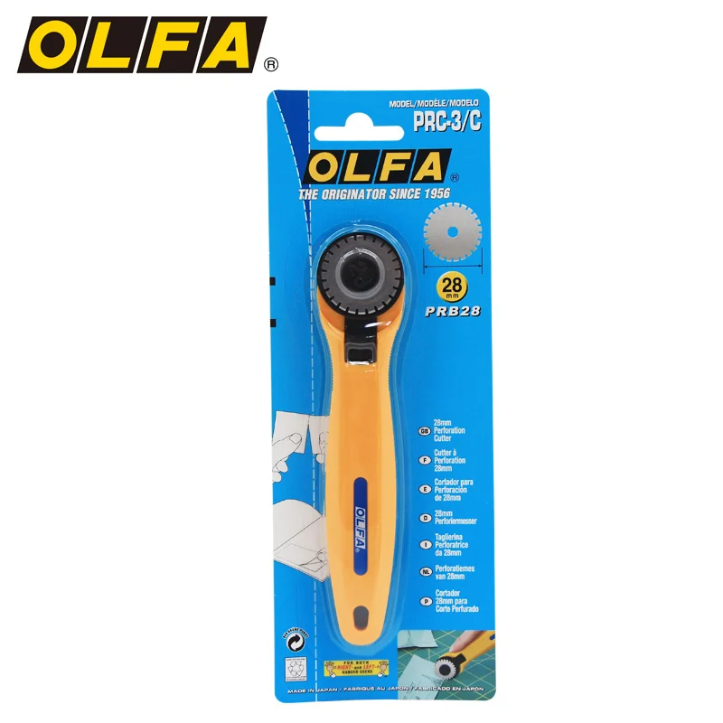 

OLFA imported from Japan dotted line production color coupon easy tear dotted line cutting 194B manual hob PRC-3/C
