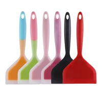silicone spatulas home cooking utensils beef meat egg kitchen scraper wide pizza shovel non stick turners food lifters