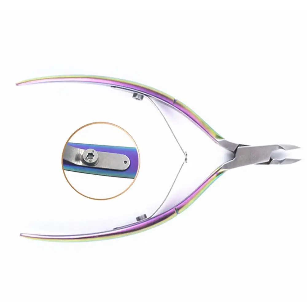 Маникюрные инструменты для ногтей титановые кусачки отрезание омертвевшей кожи