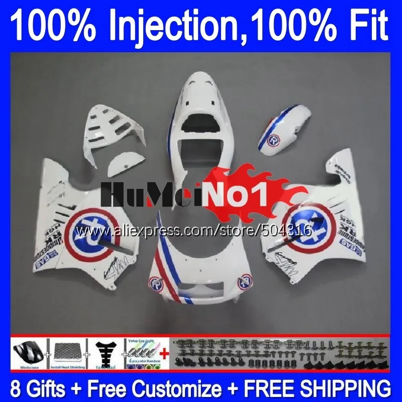 

Injection For HONDA NSR250R MC28 1994 1995 1996 1997 1998 1999 133MC.51 NSR 250 250R white blue NSR250 R 94 95 96 97 99 Fairing