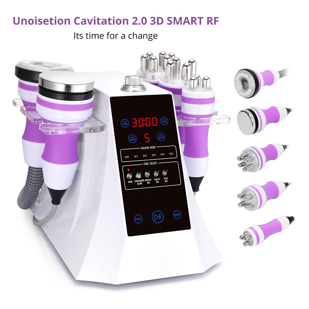 Ультразвуковая кавитация Smart 3D RF машина для омоложения кожи лица радиочастота