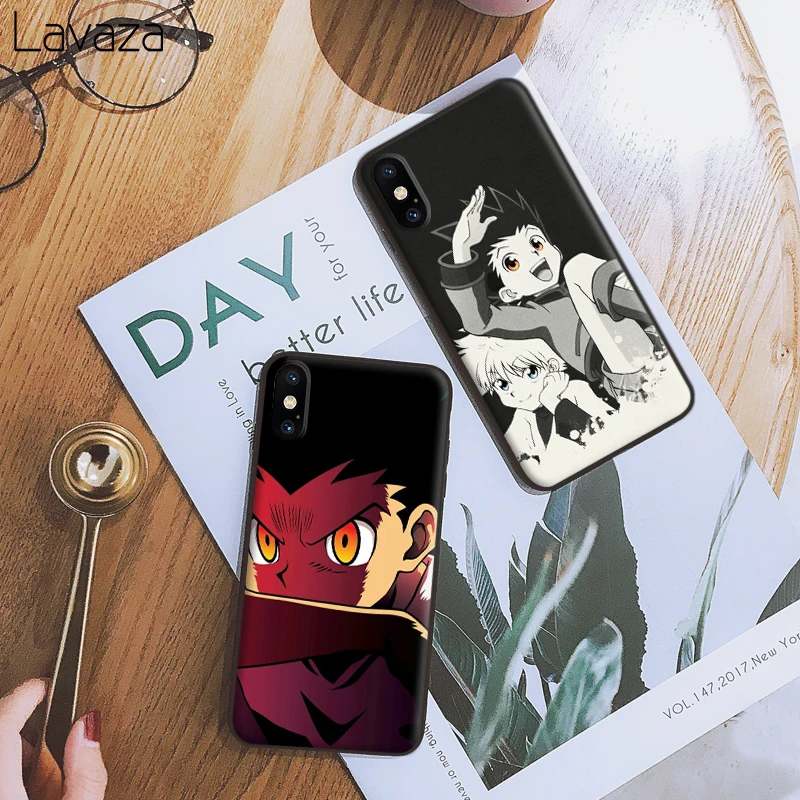 Мягкий силиконовый чехол Hunter x Hunters для Apple iPhone 6 6S 7 8 Plus 5 5S SE X XS 11 Pro MAX XR |