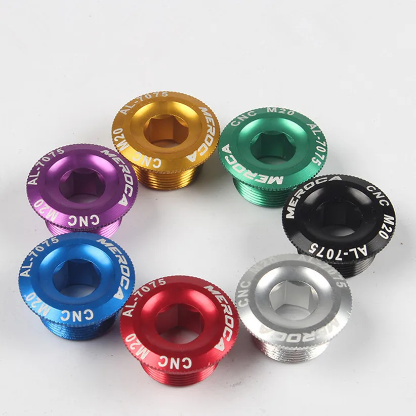 Горный велосипед горный кривошипный рычаг винты кожух CNC чашки M20 мм M18 для