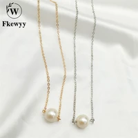 fkewyy gothic necklace for women 2021 luxury vintage jewelry fashion accessories designer jewelry pearl necklace fashion jewelry