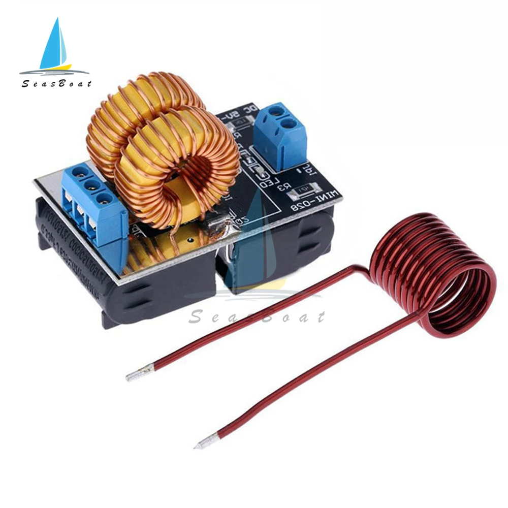 DV 5V 12V 120W мини звс индукционный нагрев доска Flyback драйвер нагреватель DIY Плита +