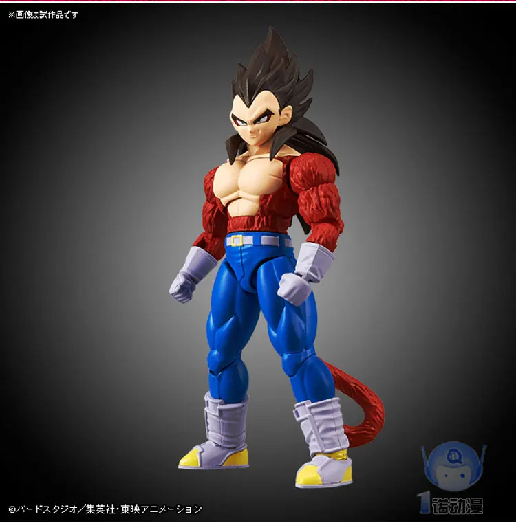 Оригинальный BANDAI Dragon Ball Z фигурка-Rise GT SSJ4 Goku фигурка игрушки Фигурки Модель Куклы