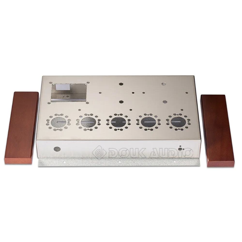 Douk аудио HiFi 6L6 вакуумный ламповый усилитель, одноконцевый чистый усилитель мощности класса A
