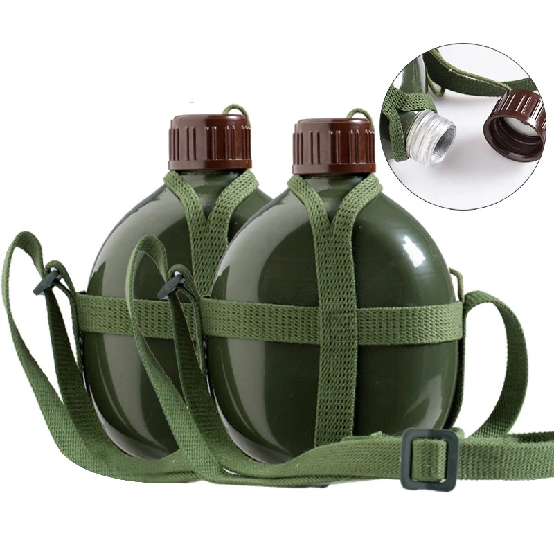 

Genuine Vintage Classic 87 Military Training Kettle Aluminum Marching Kettle Special Outdoor Portable Large Capacity