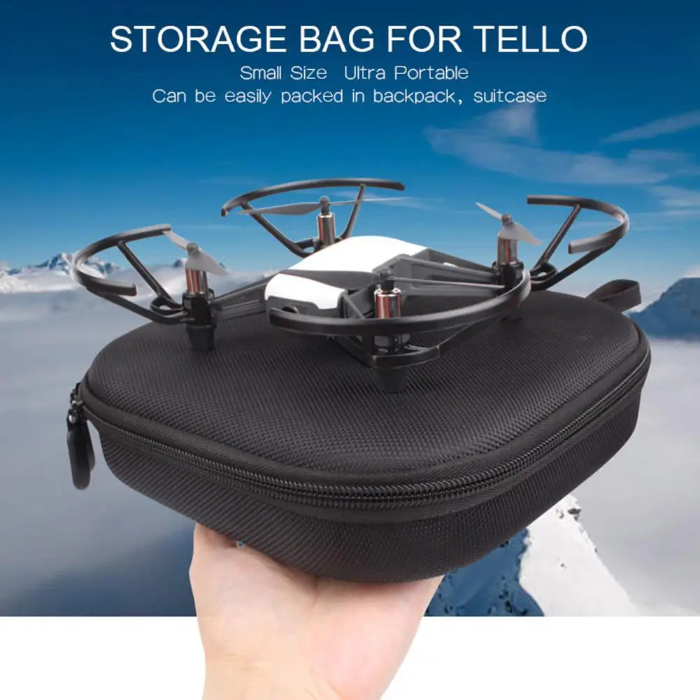 

Hard EVA Tello Carrying Case Storage Box For DJI Tello Bag Portable Protective Case Drone Bag 197 * 188 * 51 Mm