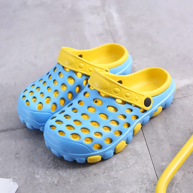 Женские босоножки Летние женские Туфли без задника и сабо на низком каблуке